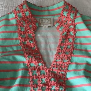 Sail to Sable sleeveless cotton dress